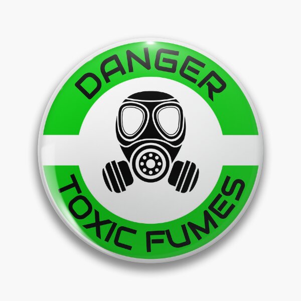 Item preview, Danger Toxic Fumes, Warning Design designed and sold by AlienofOz.