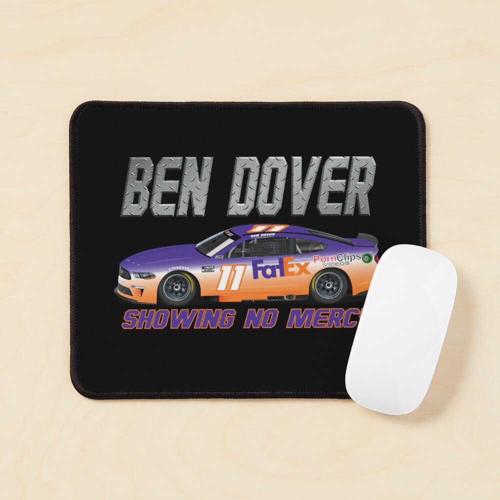 Ben Dover- Vintage Style Race Car Driver Design