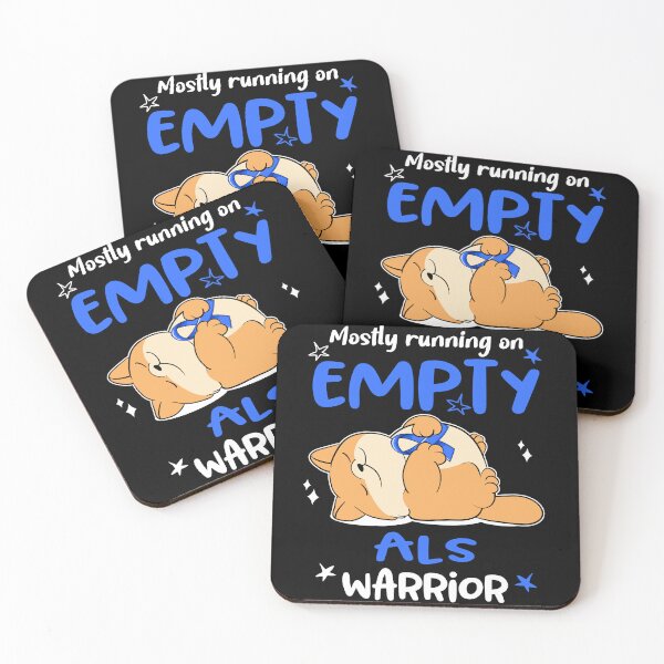 Item preview, Mostly running on Empty ALS Warrior designed and sold by ElizabethS809.