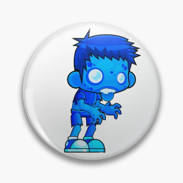 Item preview, Funny Blue Zombie, Halloween Zombie designed and sold by Dven-Clothes.