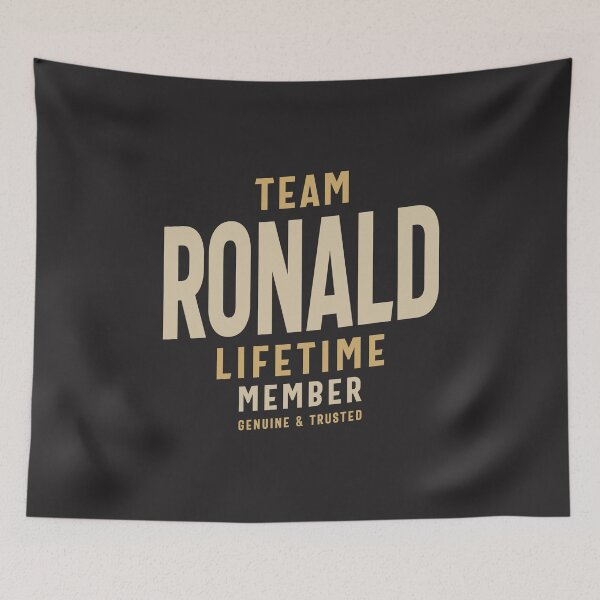 Item preview, Team Ronald Lifetime Member Personalized Name designed and sold by cidolopez.