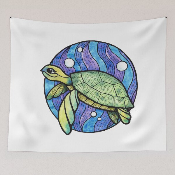 Item preview, Vitral Honu de Jenny designed and sold by WhiteFoxAD.