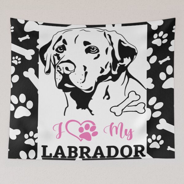 Item preview, I love my labrador designed and sold by Tracey  Bartlett.