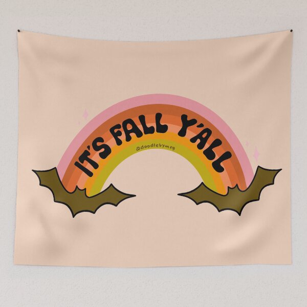 Item preview, It's Fall Y'all designed and sold by doodlebymeg.