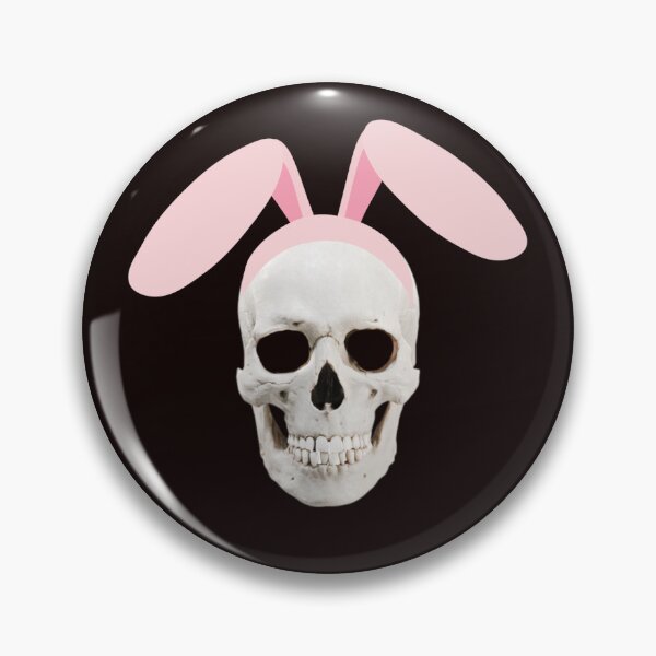 Item preview, Skull with Bunny Ears designed and sold by Googy123.