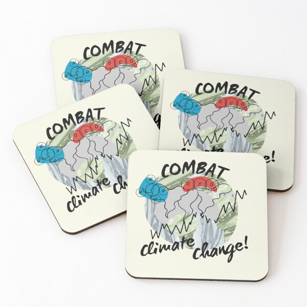 Item preview, Combat Climate Change - Global Warming 1 designed and sold by bmfabricdesigns.
