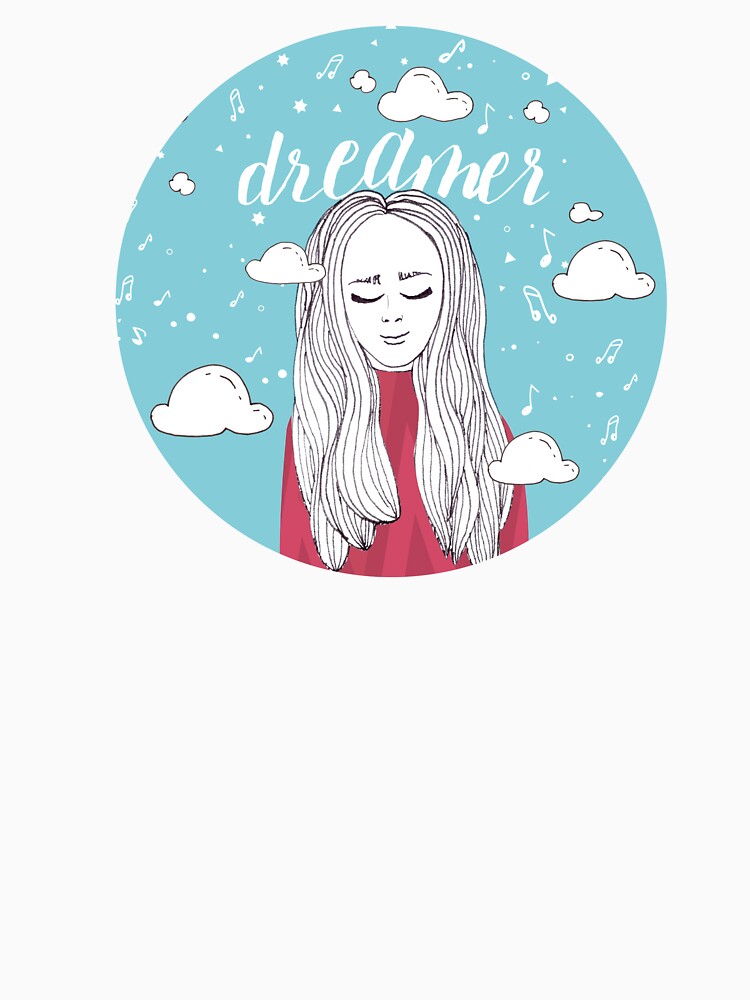 Dreamer Girl Illustration by mirunasfia