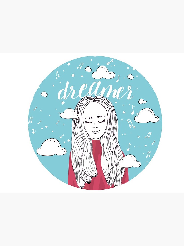 Dreamer Girl Illustration by mirunasfia