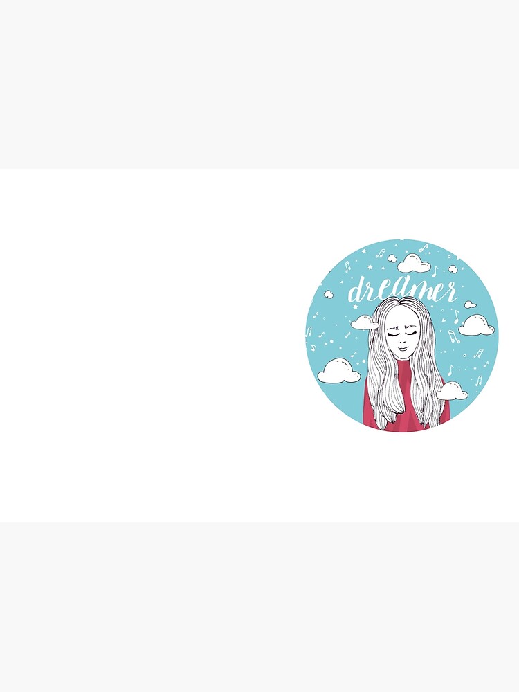Dreamer Girl Illustration by mirunasfia