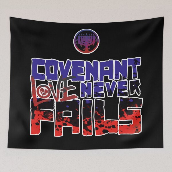 Item preview, Covenant Love Never Fails (Revised), Hebrew Israelite Clothing, Hebrew, Israelite, Merch designed and sold by Yachad.