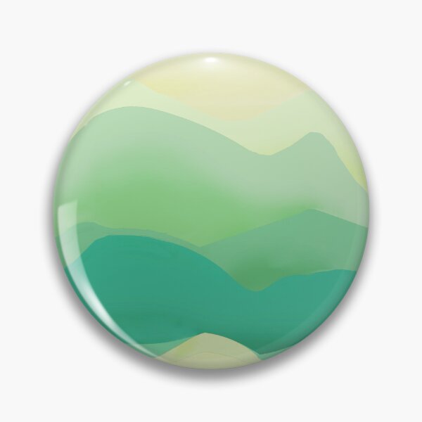 Item preview, hills, dunes, sunset, dawn, green, geometry, colored waves, sand designed and sold by Maria Mihailova.