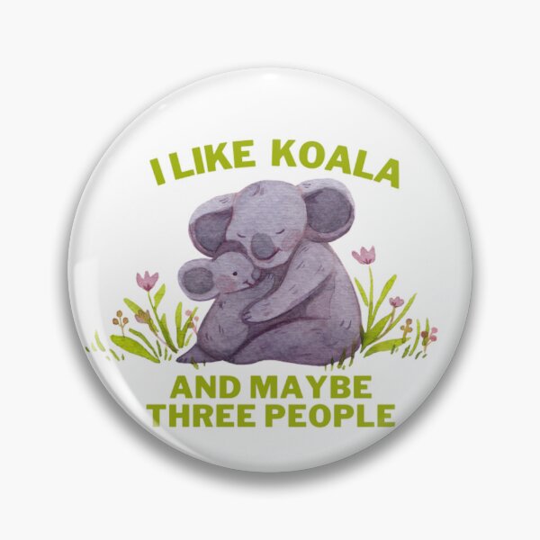 Item preview,   I like koalas and maybe three people designed and sold by Douniaya.