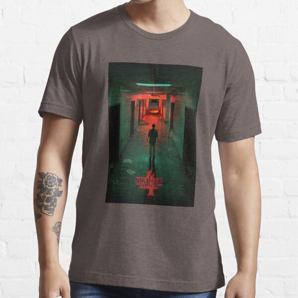 Stranger Things 4 Eleven & Vecna Silhouette T-Shirt - Online Shoping