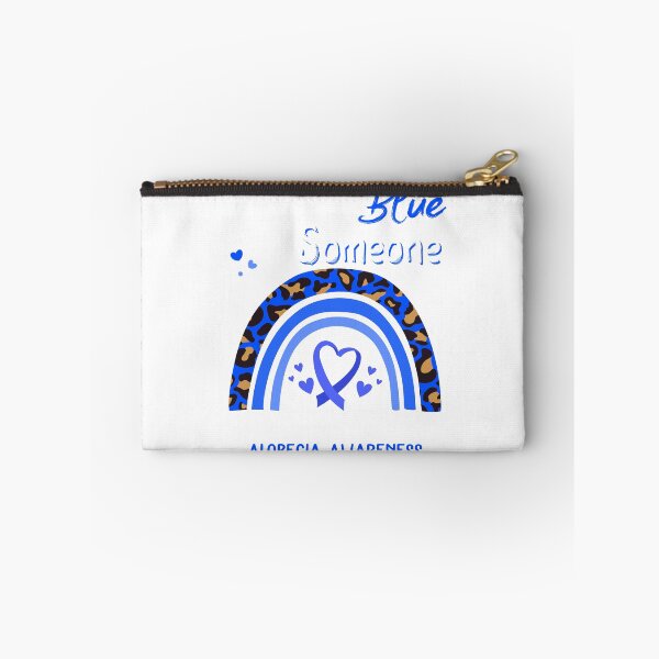 Item preview, Alopecia Awareness I Wear Blue for Someone Who Means Everything To Me designed and sold by GennieShop.