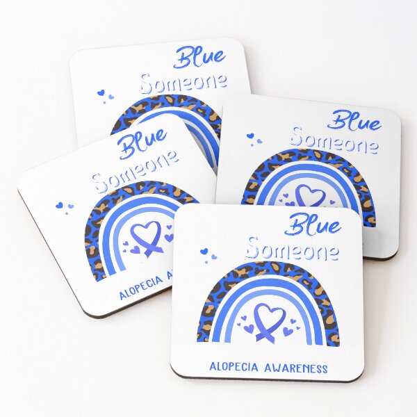 Item preview, Alopecia Awareness I Wear Blue for Someone Who Means Everything To Me designed and sold by GennieShop.