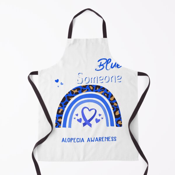 Item preview, Alopecia Awareness I Wear Blue for Someone Who Means Everything To Me designed and sold by GennieShop.