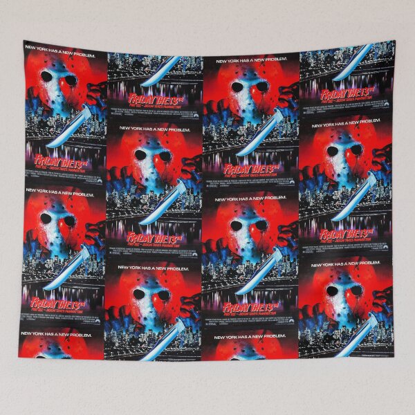 Item preview, Friday the 13th Part VIII Jason Takes Manhattan 1989 Movie Poster designed and sold by BetterDaze.