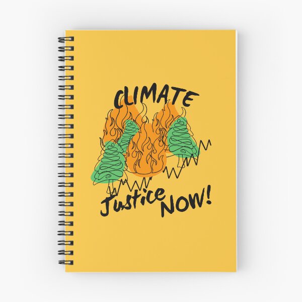 Item preview, Climate Justice Now - Megafires 1 designed and sold by bmfabricdesigns.