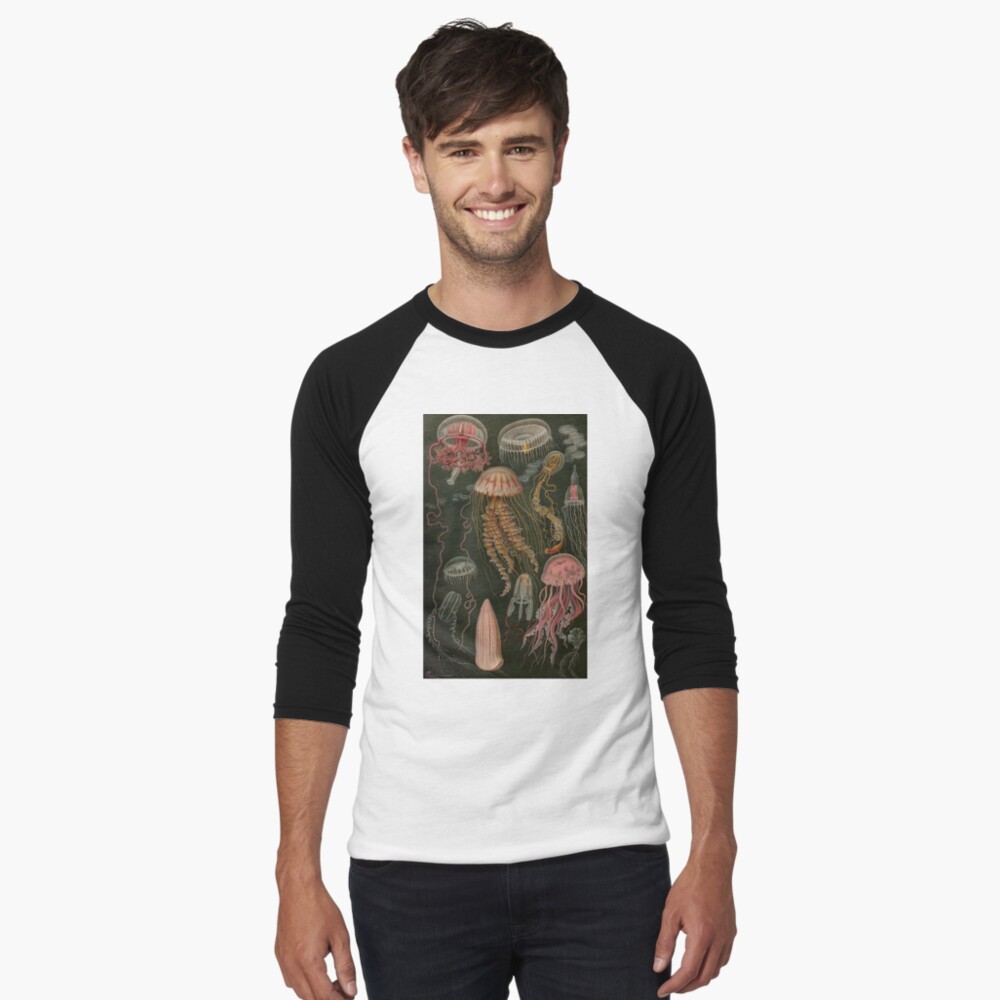 Vista previa del artículo con la obra «Camiseta ¾ estilo béisbol», diseñado y vendido por abby-r2624.