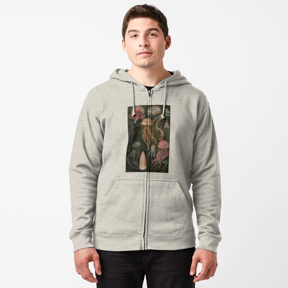 Vista previa del artículo con la obra «Sudadera con capucha y cremallera», diseñado y vendido por abby-r2624.