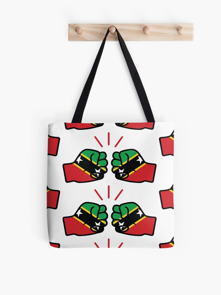 Thumbnail 1 of 2, Tote Bag, We Run Tings, St. Kitts & Nevis (Caribbean/West Indian Themed Merchandise) designed and sold by ChiefClothingUK.