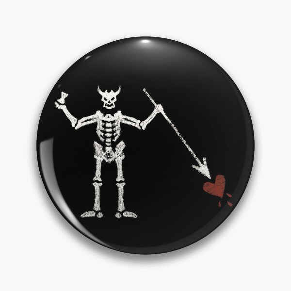 Item preview, Blackbeard's Flag designed and sold by marina-art.