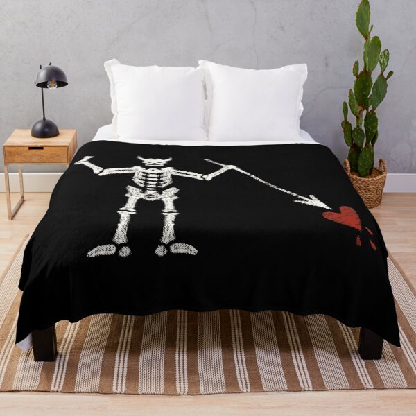 Item preview, Blackbeard's Flag designed and sold by marina-art.