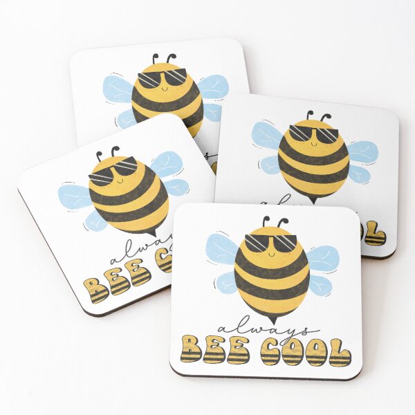 Item preview,  Bee cool shits, bee cool hats, bee cool shower curtain, bee cool backpack, bee cool dress, bee cool phone cases  designed and sold by Poussyarts.