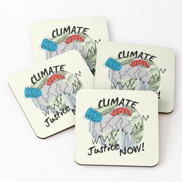 Item preview, Climate Justice Now - Global Warming 1 designed and sold by bmfabricdesigns.