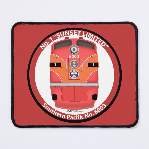 Item preview, Southern Pacific E7 "Sunset Limited" Circle Design designed and sold by WNYRailDesign.