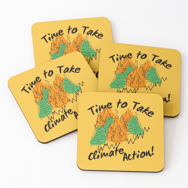 Item preview, Take Climate Action - Megafires 1 designed and sold by bmfabricdesigns.