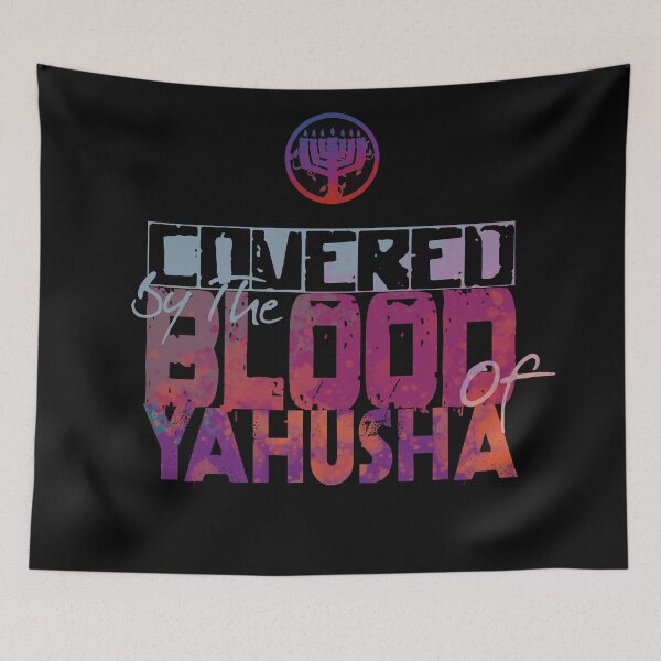 Item preview, Covered By The Blood of Yahusha (Revised) designed and sold by Yachad.
