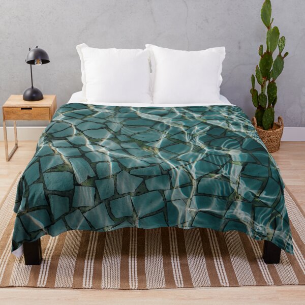 Item preview, beautiful clear pool water reflecting in the sun designed and sold by Asombrosa.