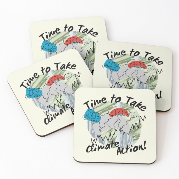 Item preview, Take Climate Action - Global Warming 1 designed and sold by bmfabricdesigns.