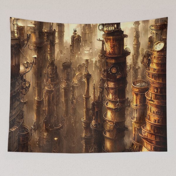 Item preview, Steampunk landscape 11 designed and sold by CEVmemories.