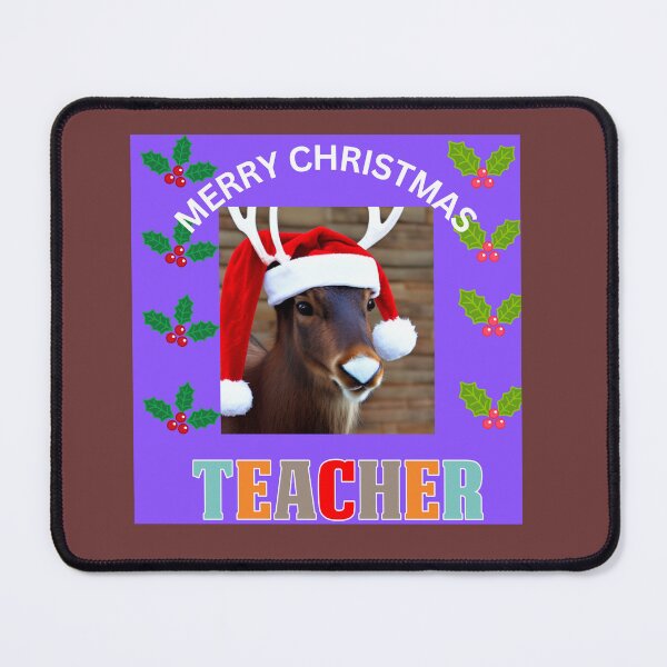 Item preview,  Merry Christmas Math Teacher designed and sold by starfishstuff.