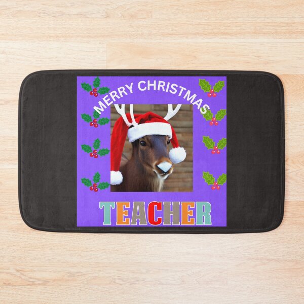 Item preview,  Merry Christmas Math Teacher designed and sold by starfishstuff.