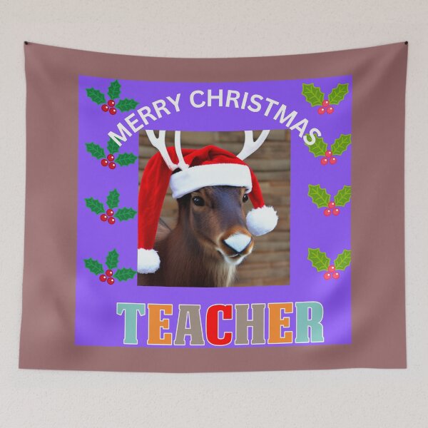 Item preview,  Merry Christmas Math Teacher designed and sold by starfishstuff.