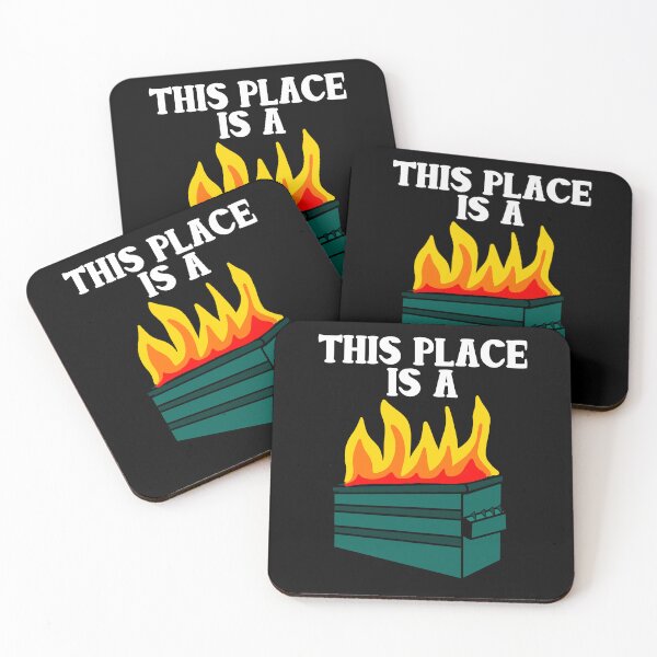Item preview, This Place Is a Dumpster Fire designed and sold by eternallygifted.