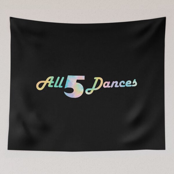 Item preview, Tie Dye All 5 Dances (Community) designed and sold by Lil-Bit-Batty.