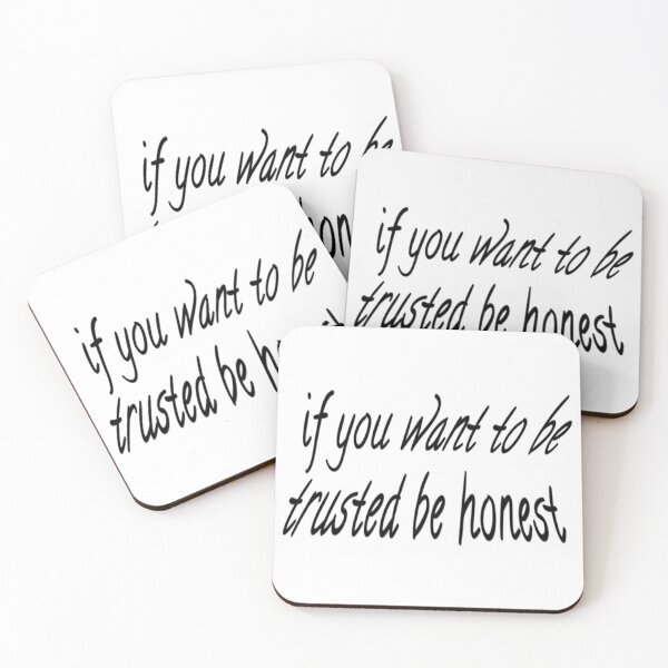 Item preview, If you want to be trusted be honest designed and sold by RendoRed.
