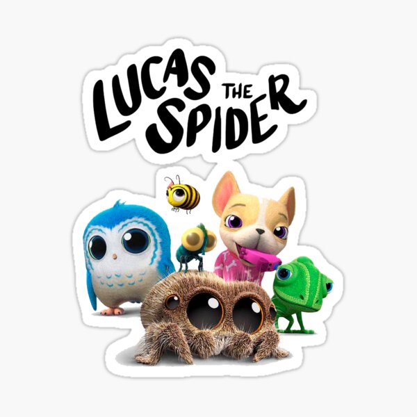 Vista previa del artículo con la obra «araña lucas», diseñado y vendido por iansoft.