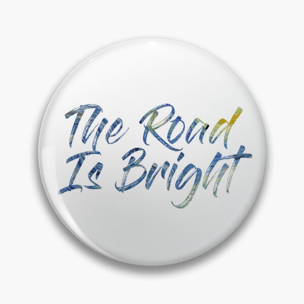 Item preview, The Road Is Bright Starry Night designed and sold by Gracie-Sings.