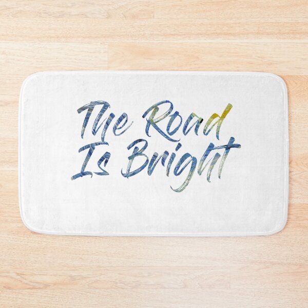 Item preview, The Road Is Bright Starry Night designed and sold by Gracie-Sings.