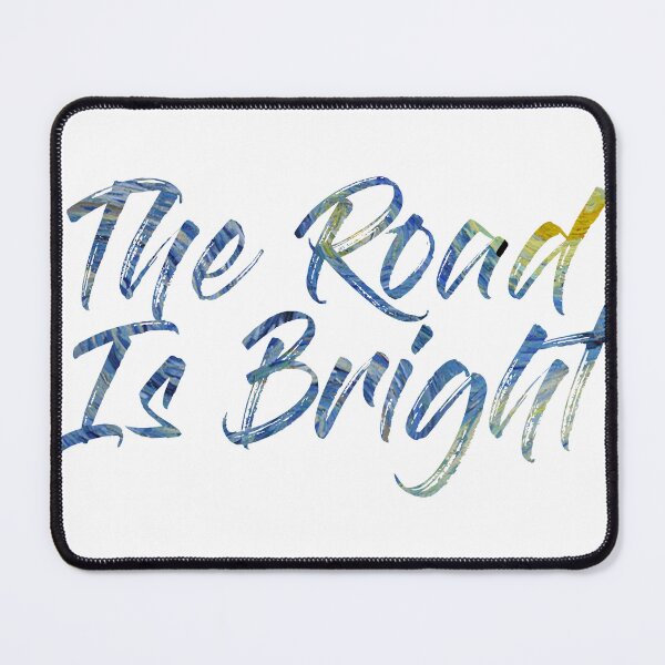 Item preview, The Road Is Bright Starry Night designed and sold by Gracie-Sings.
