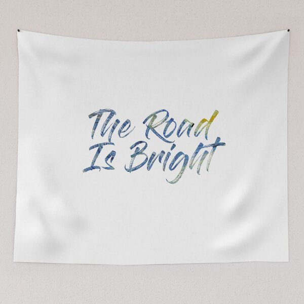 Item preview, The Road Is Bright Starry Night designed and sold by Gracie-Sings.