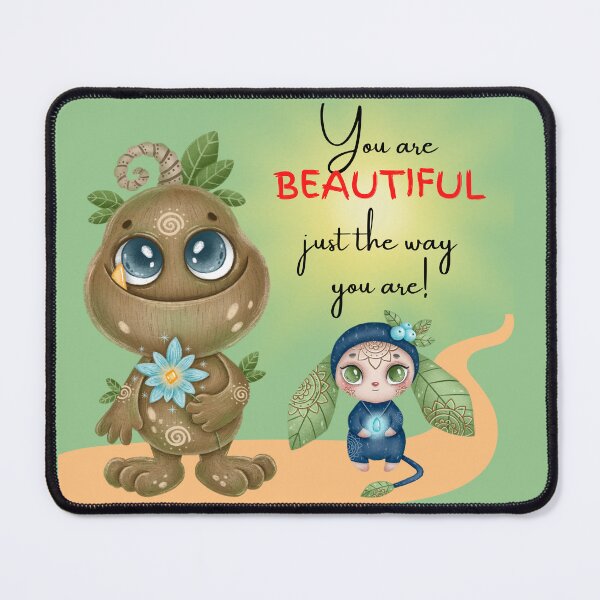 Item preview, You are BEAUTIFUL just the way you are! designed and sold by Edenglow Prints & Peculiars.