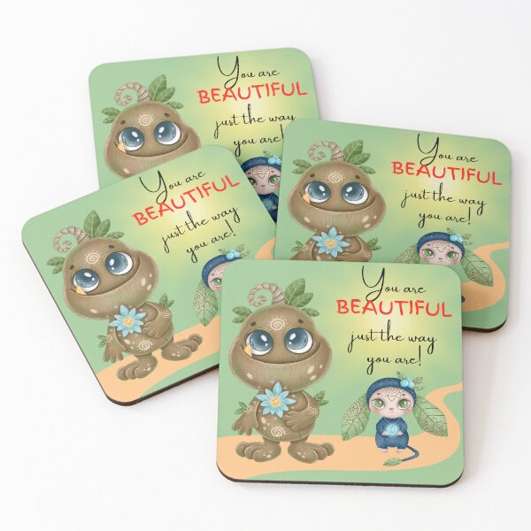 Item preview, You are BEAUTIFUL just the way you are! designed and sold by Edenglow Prints & Peculiars.