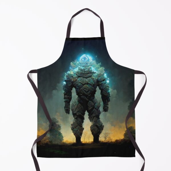 Item preview, Humanoid Golem Powering Up AI Generated Art designed and sold by botprompts.