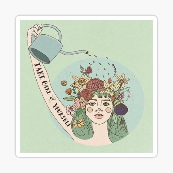 Self Care Sticker
